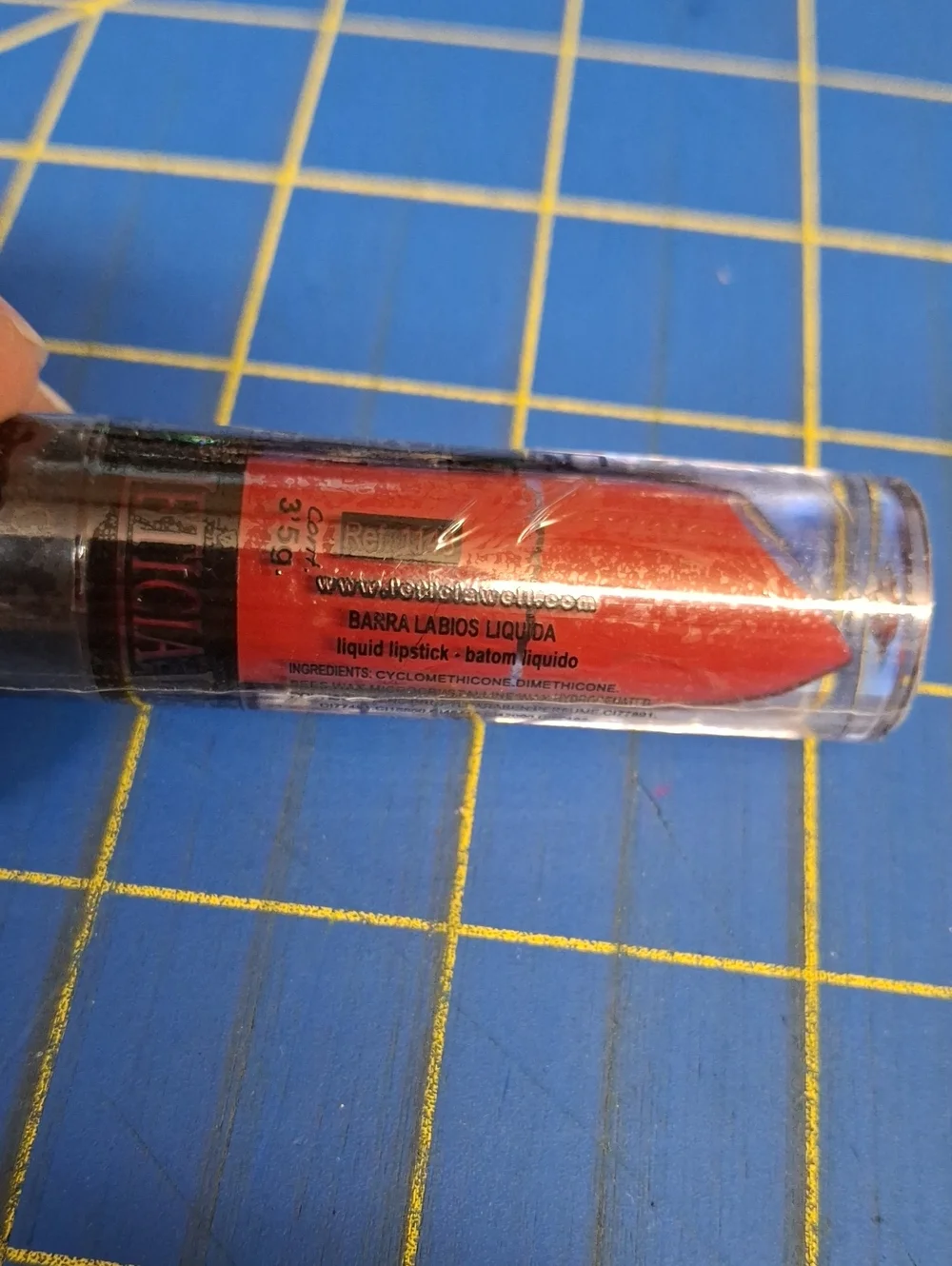 Eticia Well Matte Liquid Lipstick 20 Bright Red New Sealed Tube